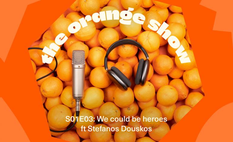 Ο Χρυσός Ολυμπιονίκης Στέφανος Ντούσκος στο The Orange Show