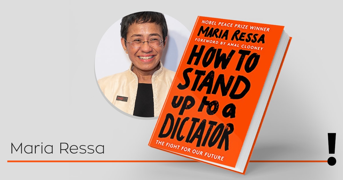 How To Stand Up To A Dictator: Το νέο βιβλίο από τη Maria Ressa ...