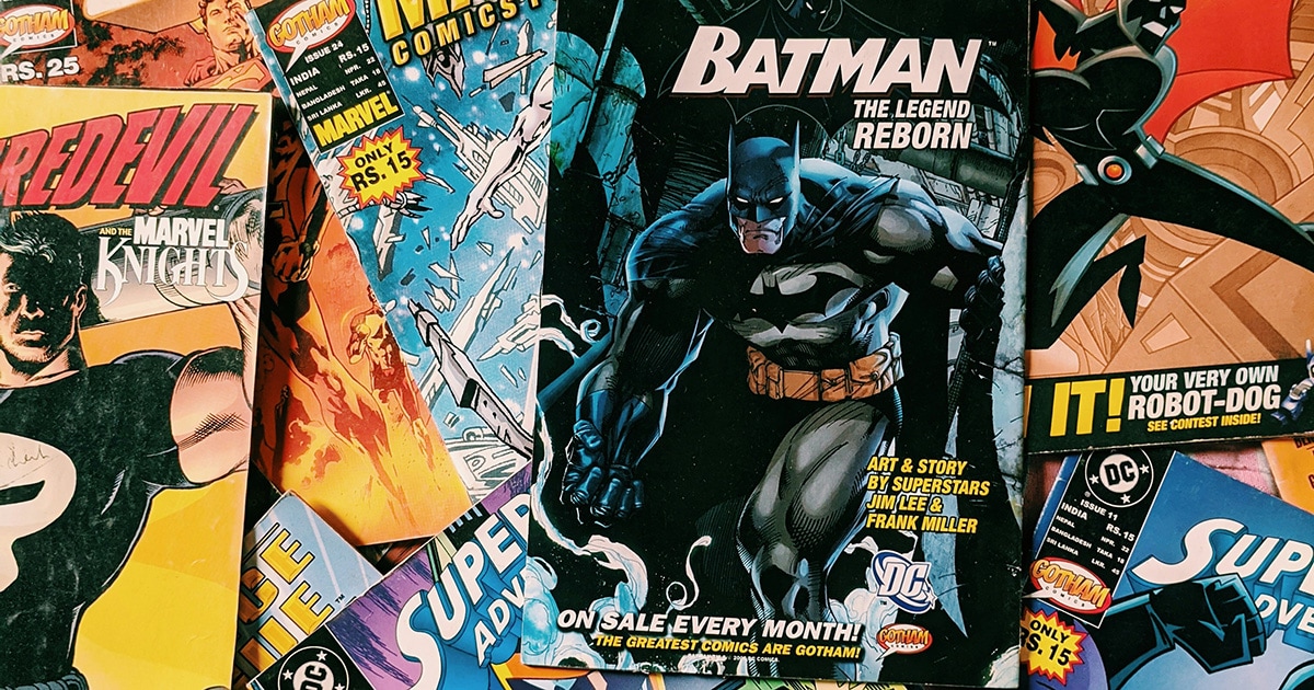 Εξώφυλλα comics με θέμα τον Batman