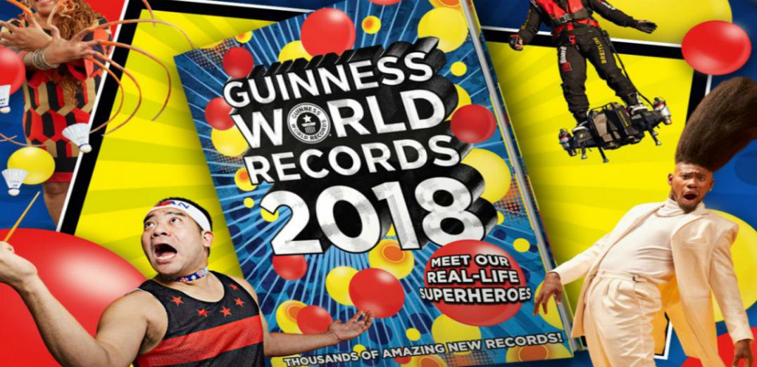 Τα Guinness World Records 2018 σε ολοκαίνουρια, ελληνική έκδοση!