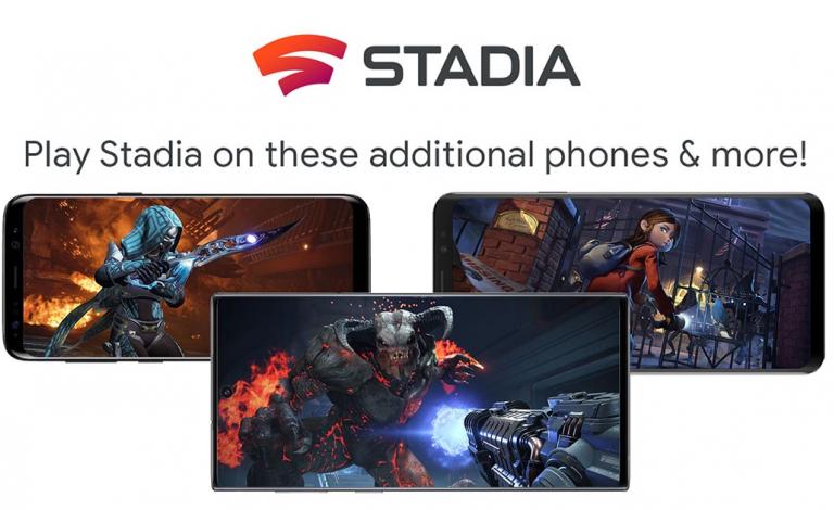 Google Stadia: Διαθέσιμο σε smartphone Samsung, Asus και Razer