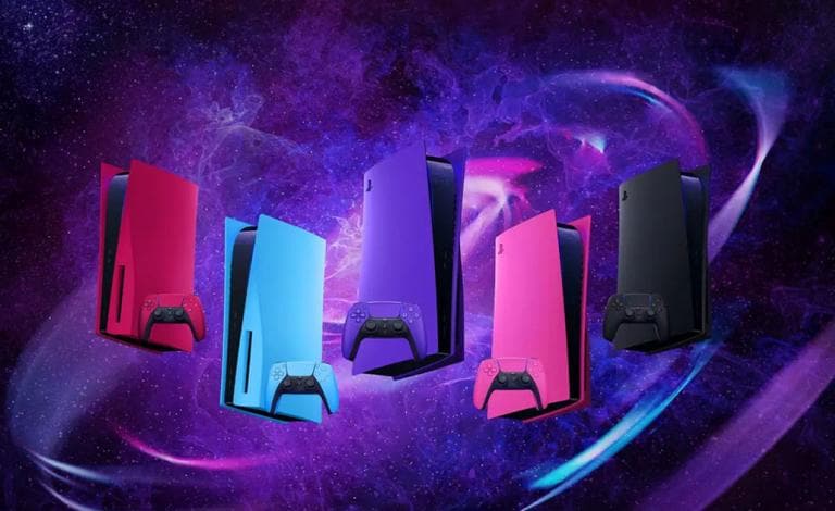 H Sony ανακοίνωσε τα χρωματιστά PS5 Console Covers και νέα χειριστήρια DualSense