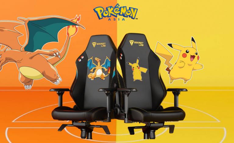 Η Secretlab ανακοίνωσε δύο συλλεκτικές καρέκλες Pokémon