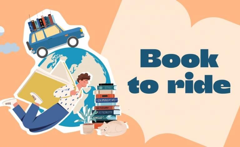 Book to ride: Γυρίζουμε τον κόσμο αγκαλιά με ένα βιβλίο & ένα quiz!