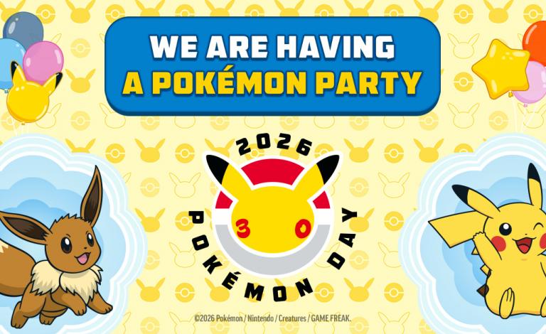 Γιορτάζουμε την Pokémon Day 2026 στα Public, σε Αθήνα και Θεσσαλονίκη!