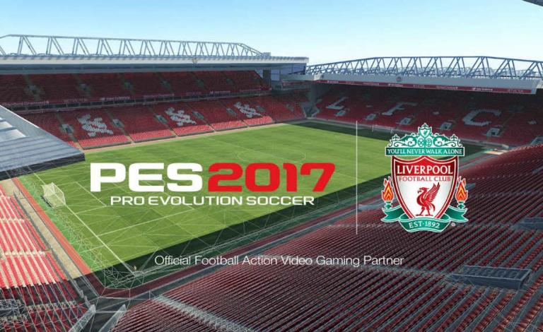 Konami και Liverpool συνεργάζονται για το PES!