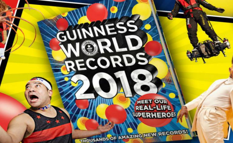 Τα Guinness World Records 2018 σε ολοκαίνουρια, ελληνική έκδοση!