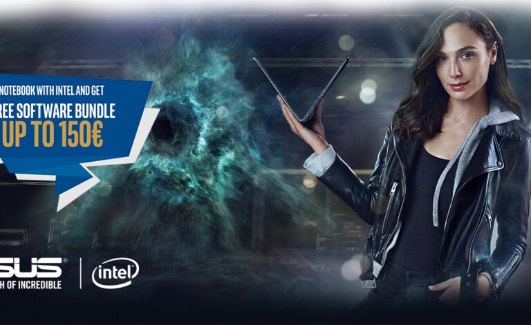 ASUS & Intel πριμοδοτούν την αγορά νέου υπολογιστή με εφαρμογές και παιχνίδια αξίας €150!