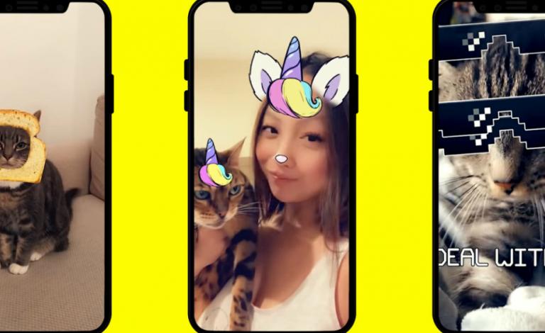 Η δική σου γάτα έχει Snapchat;