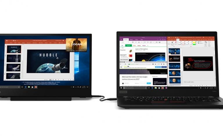 Η Lenovo παρουσίασε την πρώτη φορητή USB-C οθόνη!