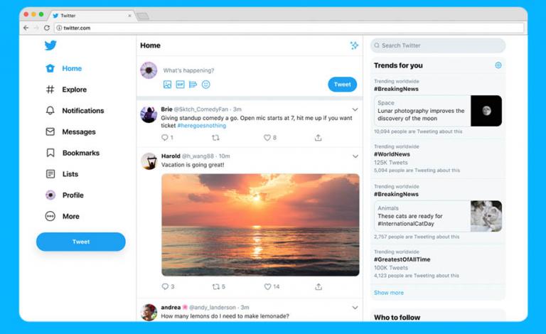 Twitter for Desktop: Έρχεται νέος, απλούστερος σχεδιασμός