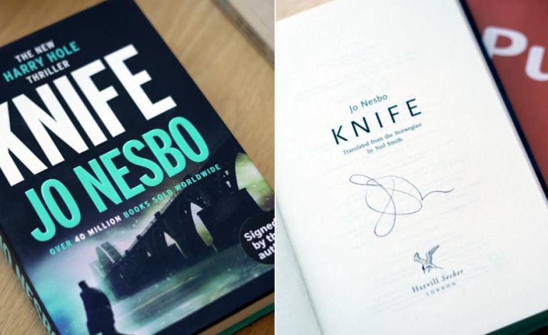 «Knife»: Κερδίστε τρία αντίτυπα με την υπογραφή του Jo Nesbo!