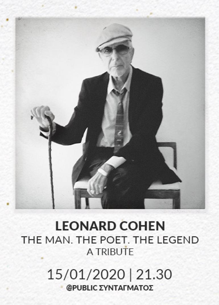 Αφιέρωμα στον Leonard Cohen @ Public Café Συντάγματος