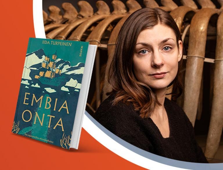 Η Iida Turpeinen παρουσιάζει το νέο της βιβλίο «Έμβια όντα»